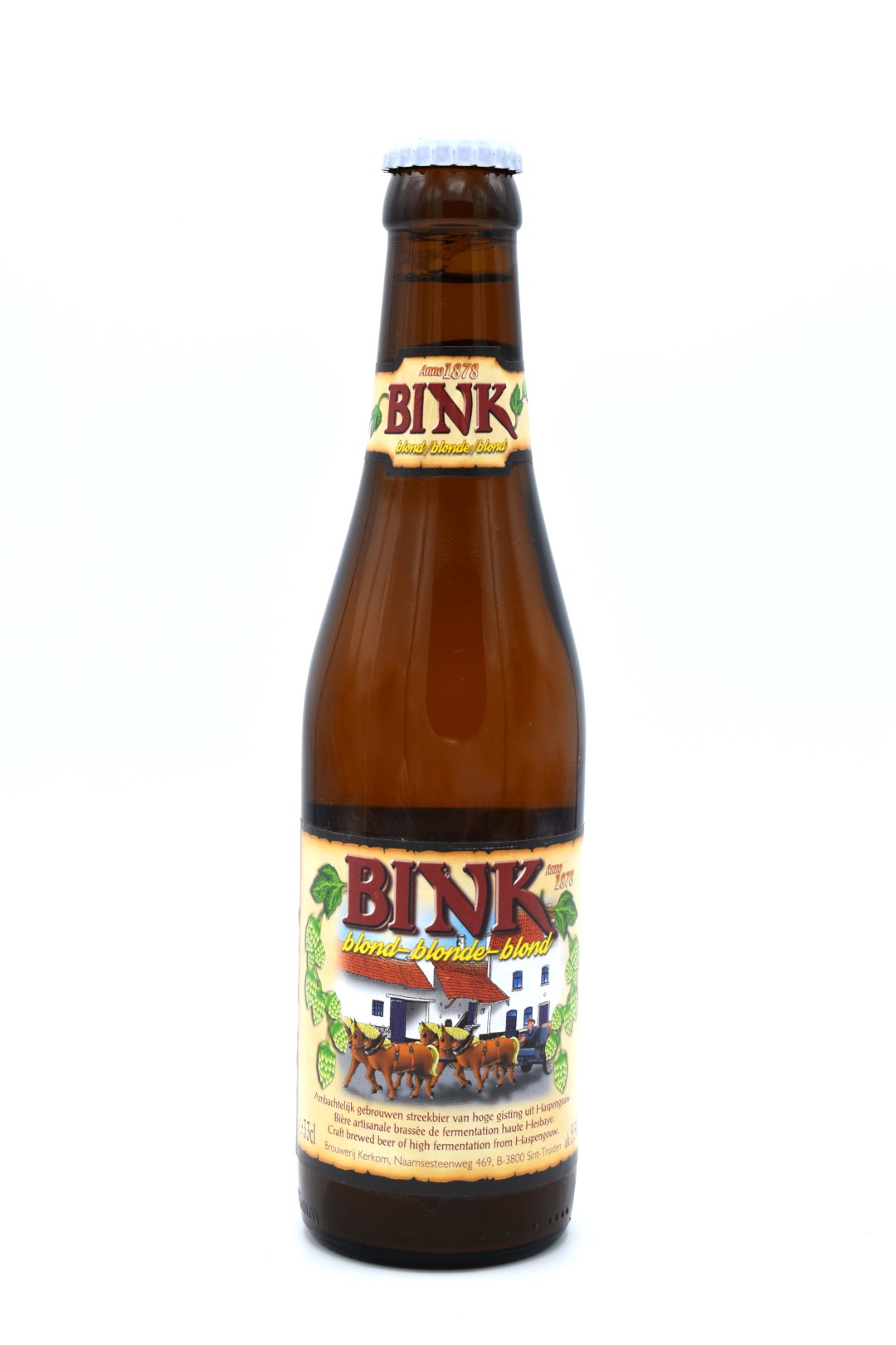 Bink Blond 33cl - Belgian Brewed